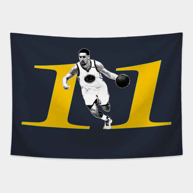 Klay Thompson Tapestry by BossGriffin