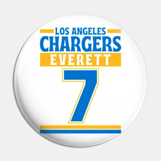 Los Angeles Chargers Everett 7 Edition 3 Pin
