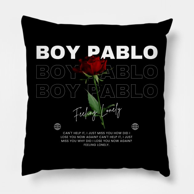 Boy Pablo // Flower Pillow by TOY MACHINE 