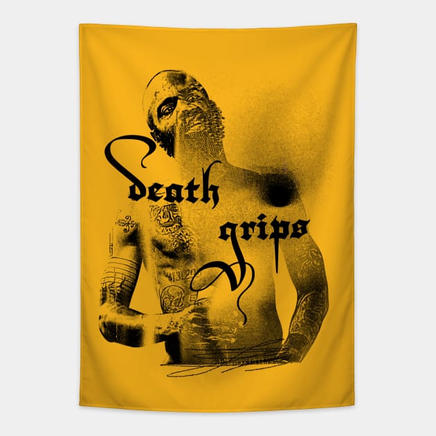 Death Grips  • Original Retro Design Tapestry by unknown_pleasures