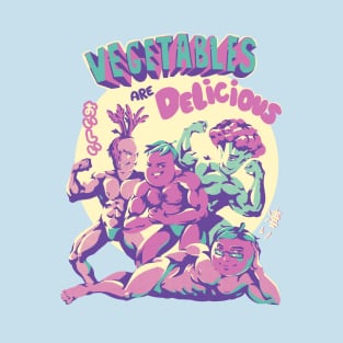 Vegetables are Delicious T-Shirt
