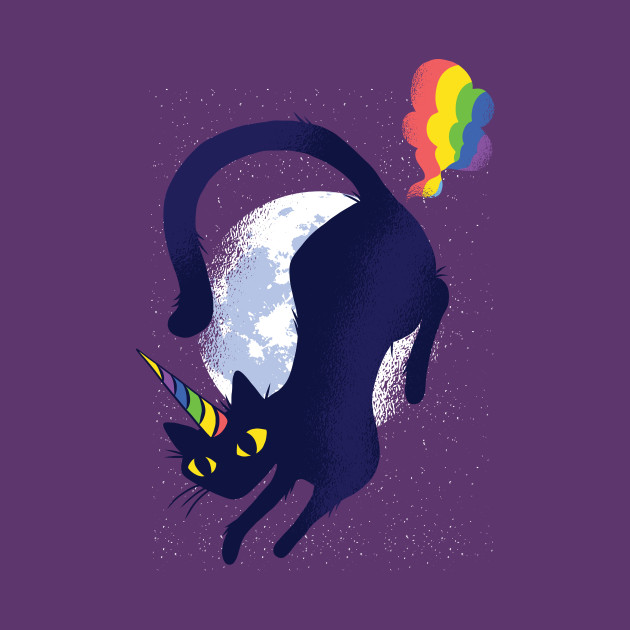 Cat Unicorn Rainbow Cute And Lovely Cat Unicorn T Shirt