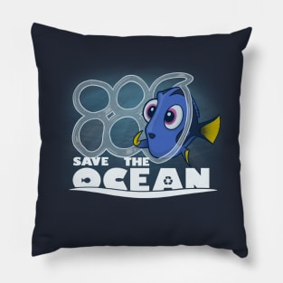 Save The Ocean Pillow