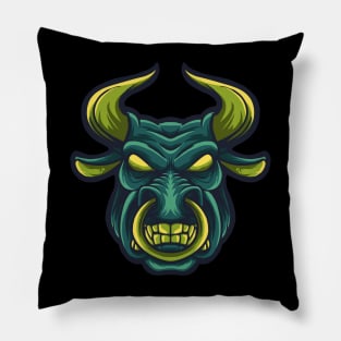 BULL HEAD Pillow