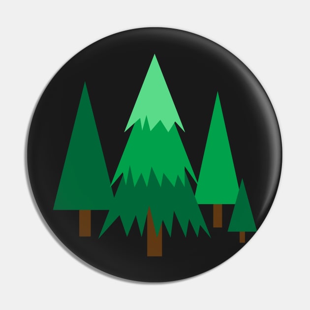 Pine trees on the hill Pin by FrancesPoff