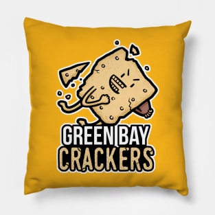 Green Bay Crackers Pillow