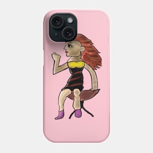 Office Girl Phone Case