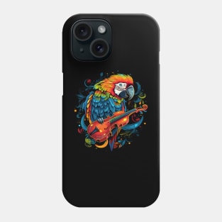 Parrot Playing Violin Phone Case