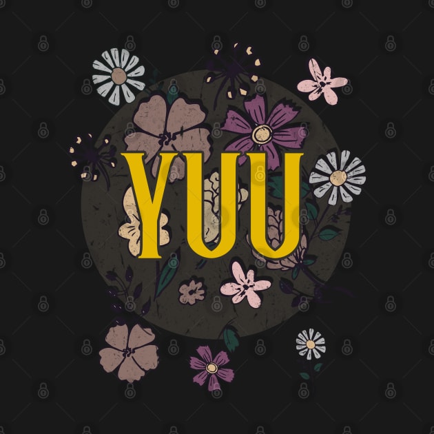 Aesthetic Proud Name Yuu Flowers Anime Retro Styles by Kisos Thass