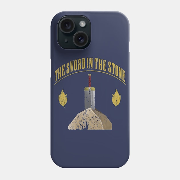 The Sword In The Stone Phone Case by McDougalDesigns