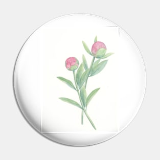 Peony Buds Pin