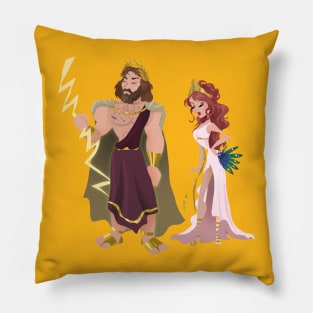 Zeus and Hera Pillow