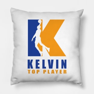 Kelvin Custom Player Basketball Your Name The Legend Pillow