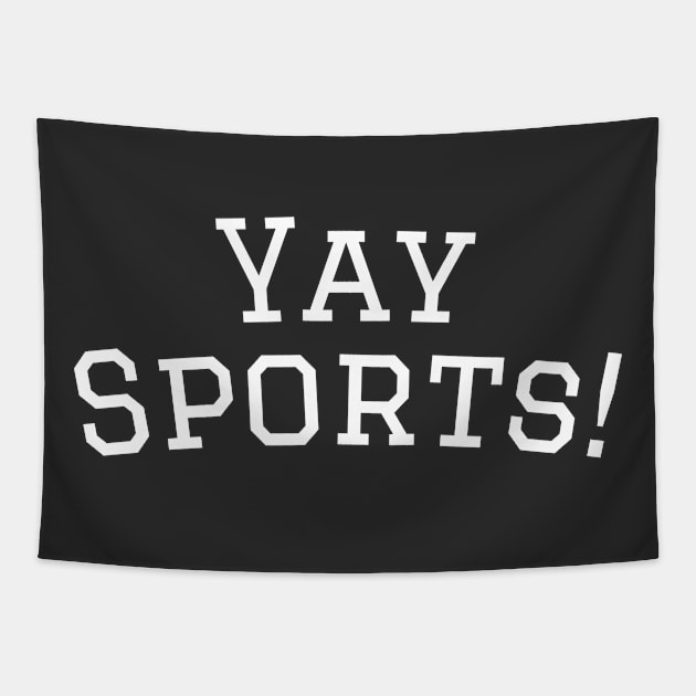 Yay Sports Tapestry by Raw Designs LDN