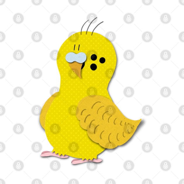 Cute Budgie by Hallo Molly