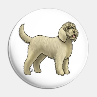 Dog - Otterhound - Wheaten Pin