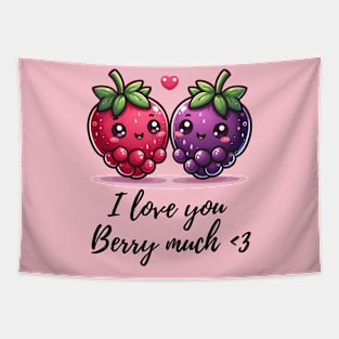 I Love You Berry Much | Valentine | Valentines Gift | Cute Tapestry