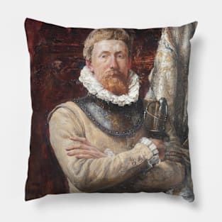 Hugo Birger, the Artist, as a Mercenary by Ernst Josephson Pillow