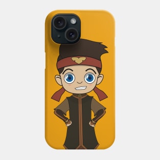 FIRE NATION AANG-CUTE CHIBI AVATAR CHARACTER Phone Case