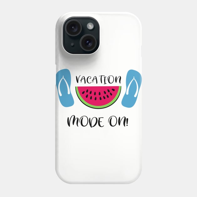 Vacation Mode On, Summer Design Phone Case by VintageArtwork