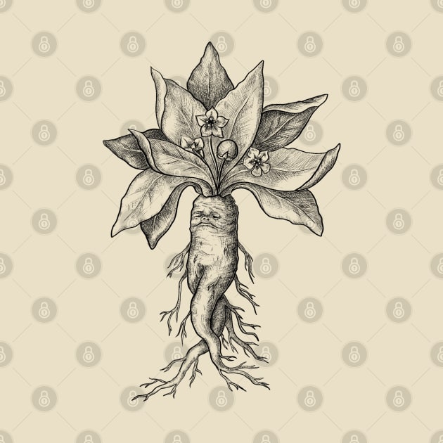 What is Your Favorite Plant? Mandrake, Maybe? by juliavector