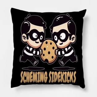 Cookie Heist Crew: Sibling Bandits Pillow