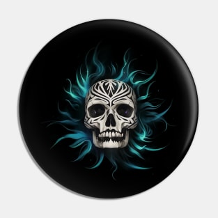 Modern Skull Pin