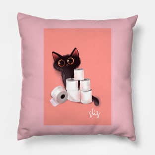 Playful Kitty Pillow