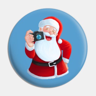 Santa Photographer Pin