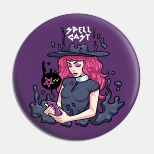 SPELL CAST Pin