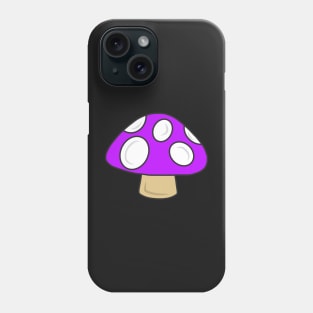 Cute Purple Mushroom Phone Case