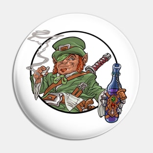 Party Leprechaun Pin