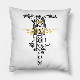 Caferacer (for Bright Color) Pillow