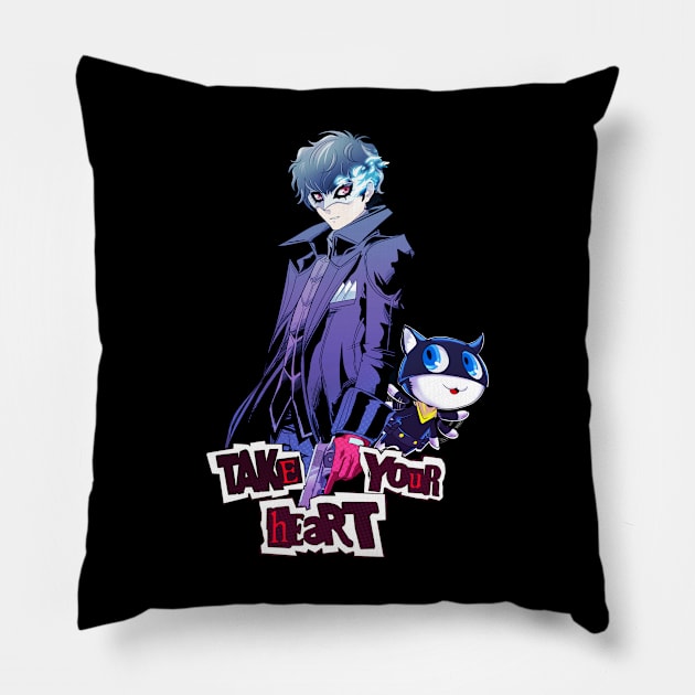 Joker Pillow by radiantgrey