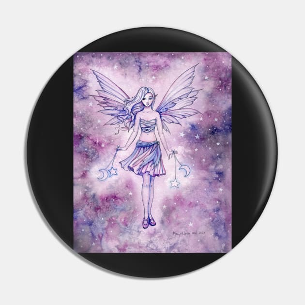 Astralina Celestial Star Fairy Fantasy Art Pin by robmolily