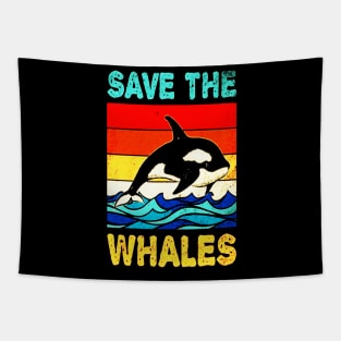 Save The Whales Tapestry