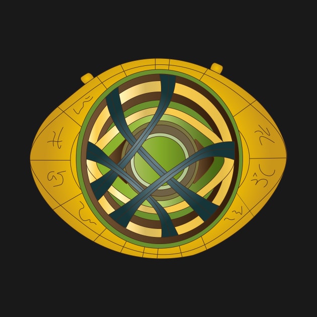 Mystical Gaze: Eye of Agamotto Enchantment by letzdoodle