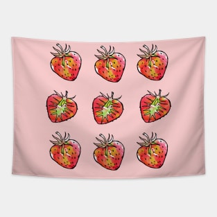 Strawberries Tapestry