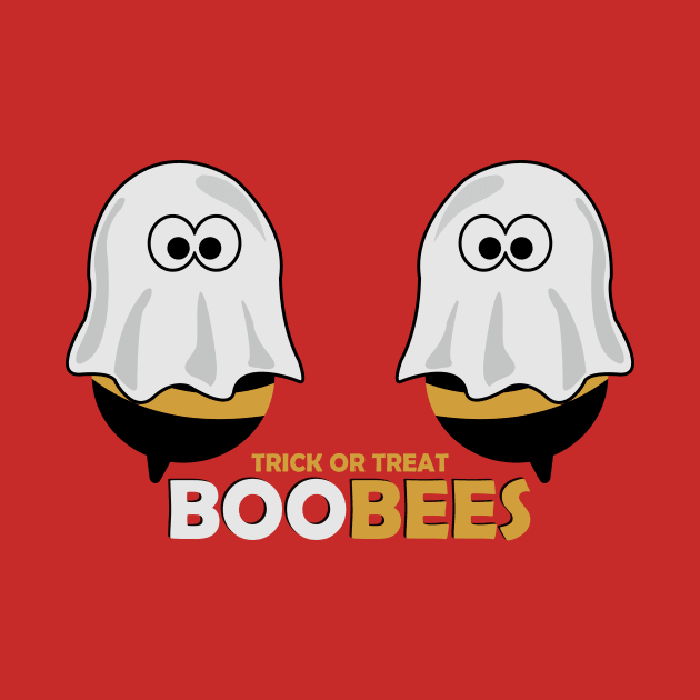 Halloween Funny Boo T-shirt: Boobees by POD Anytime