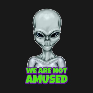 Unamused Alien T-Shirt