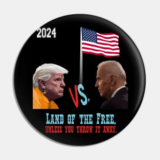 LAND OF THE FREE, unless you throw it away ! Pin