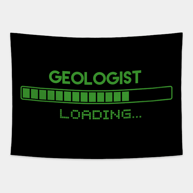 Geologist Loading Tapestry by Grove Designs