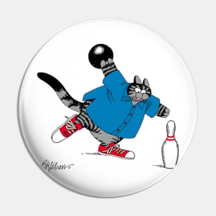 B kliban cat bowling Pin