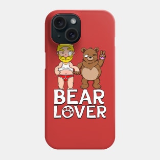 Bear Lover Blond Phone Case