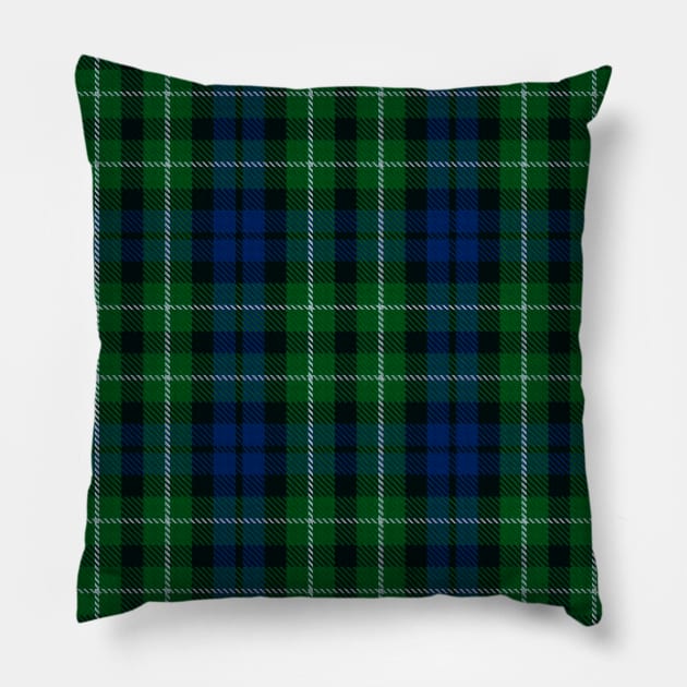 Graham Clan Tartan (High Res) Pillow by clantartans