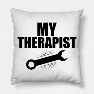 Mechanic - My Therapist Pillow