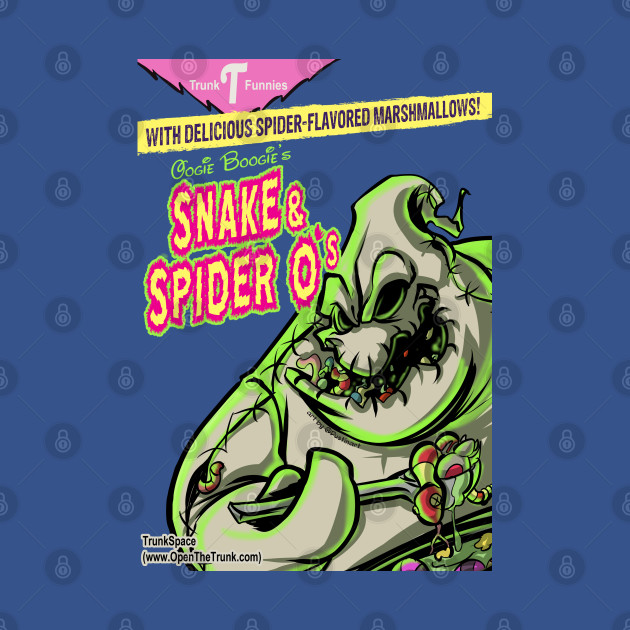 Discover Snake and Spider O's - Nightmare Before Christmas - T-Shirt