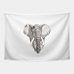 African Elephant Tapestry