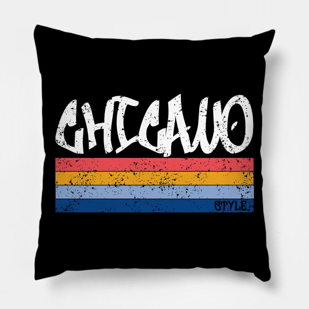 Chicano Style Colorful Pillow by Tesign2020