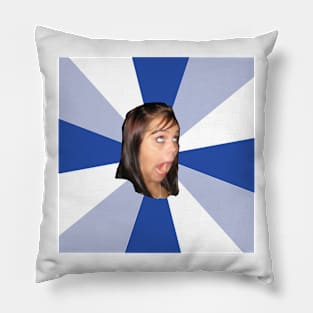 Annoying Facebook Girl Meme Pillow